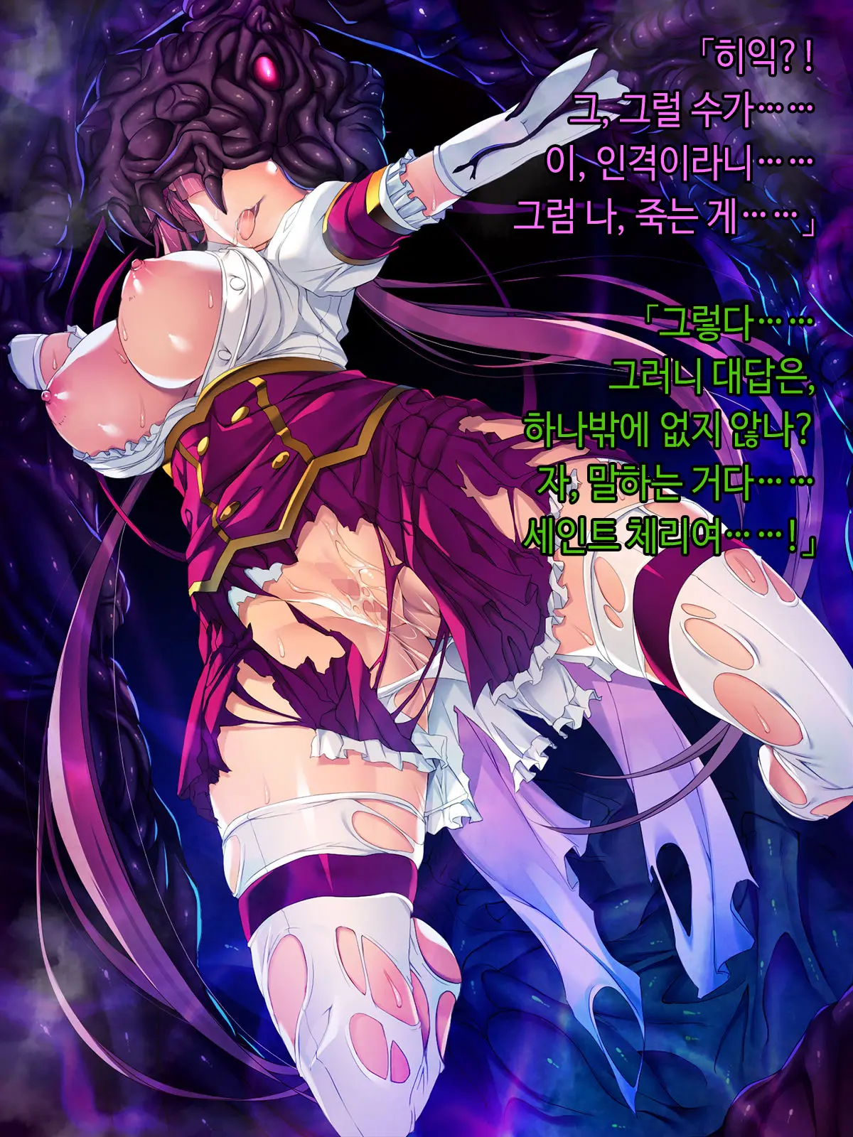 TS Mahou Shoujo Saint Cherry Kuppuku No Akuochi Sennou Choukyou Hen | TS마법소녀 세인트 체리 굴복의 타락세뇌조교편